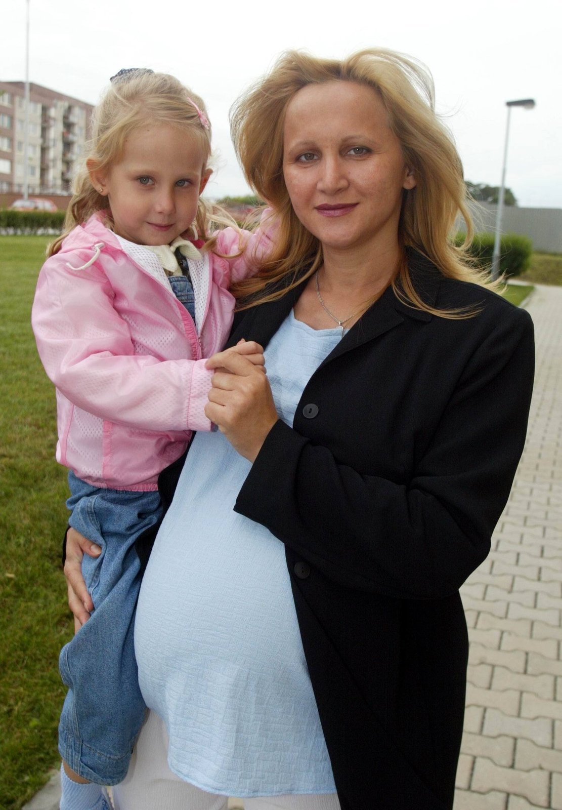 2002: Šárka Grossová toho času v očekávání.