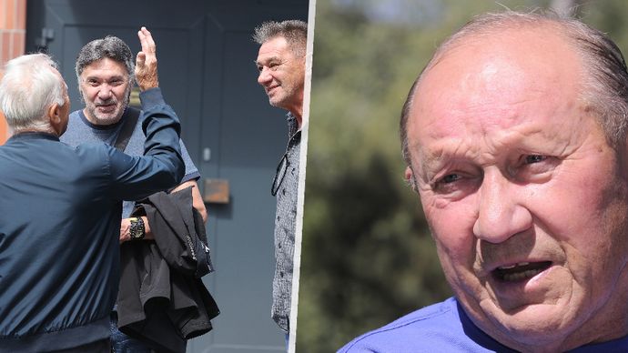 Český hokej se loučil s legendárním trenérem Stanislavem Neveselým