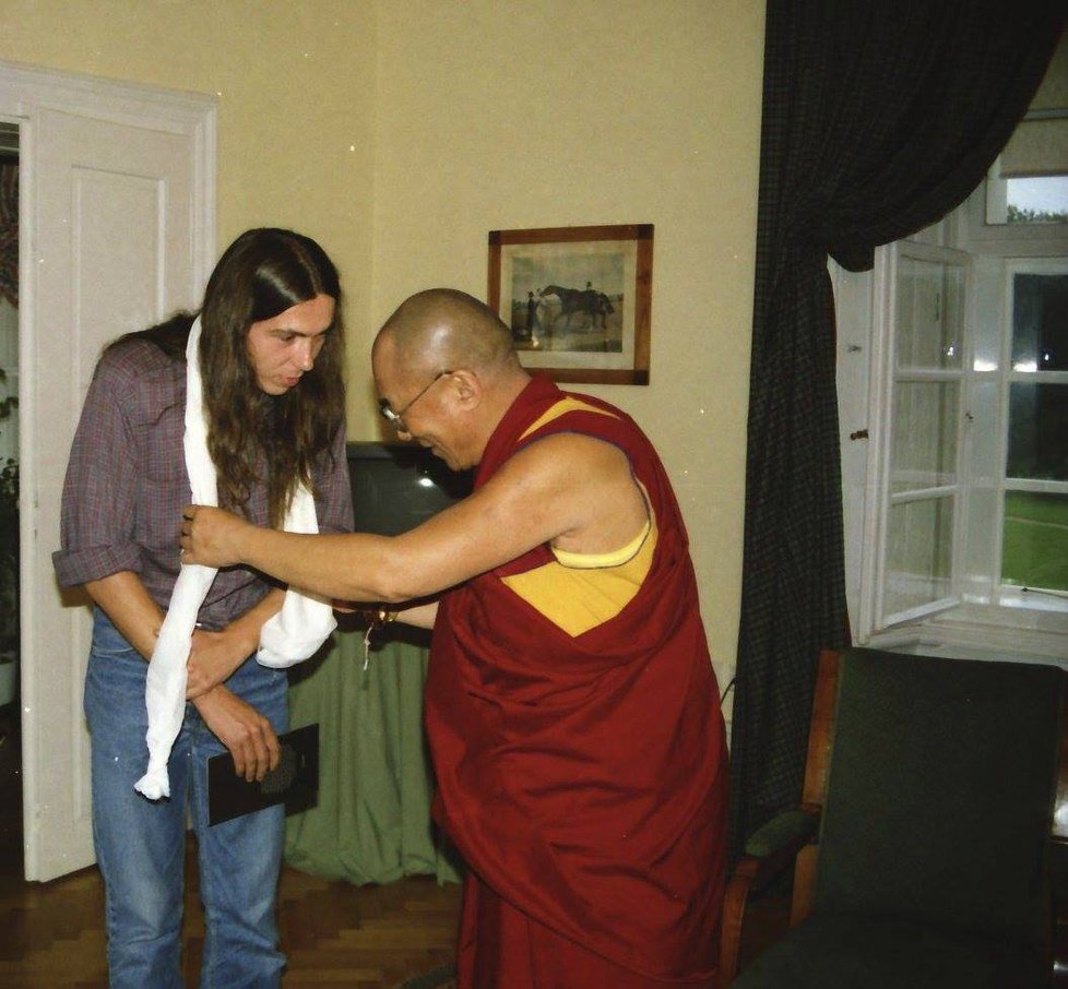Stanislav Penc s dalajlamou