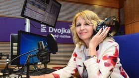 Rozhlasová hlasatelka Stanislava Lekešová