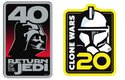 Kromě 40 let od Návratu Jediů letos slavíme taky 20 let od premiéry seriálu Star Wars: Klonové války. Zajímavé nášivky!