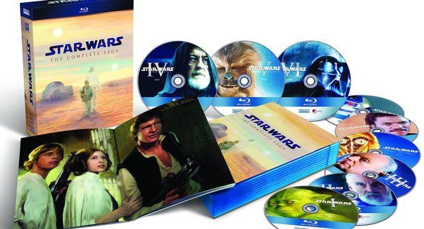 Kompletní sága Star Wars vyšla poprvé na Blu-ray