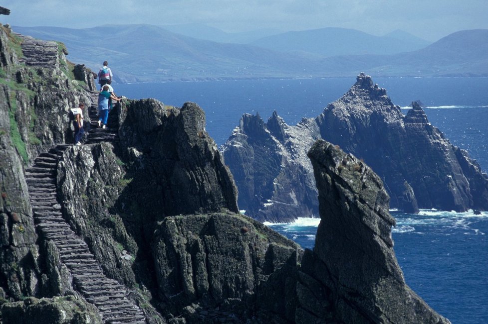 Ostrov Skellig Michael v Irsku