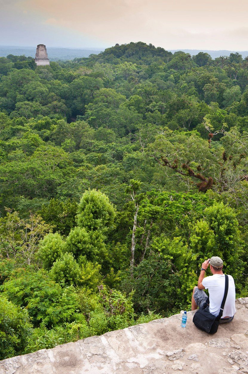 Národní park Tikal v Guatemale