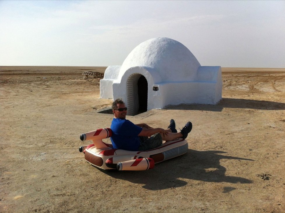 Dům Luka Skywalkera v tuniské poušti