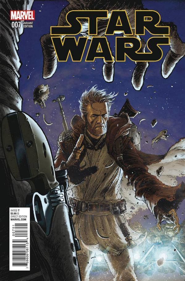 Obi-Wan Kenobi na planetě Tatooine v komiksové sérii Star Wars