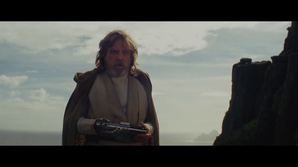 Záběry z traileru na sci-fi film Star Wars: Poslední z Jediů.