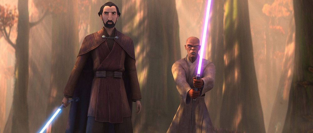 Star Wars: Příběhy rytířů Jedi - hrabě Dooku a jeho učedník mladý Qui-Gon Jinn