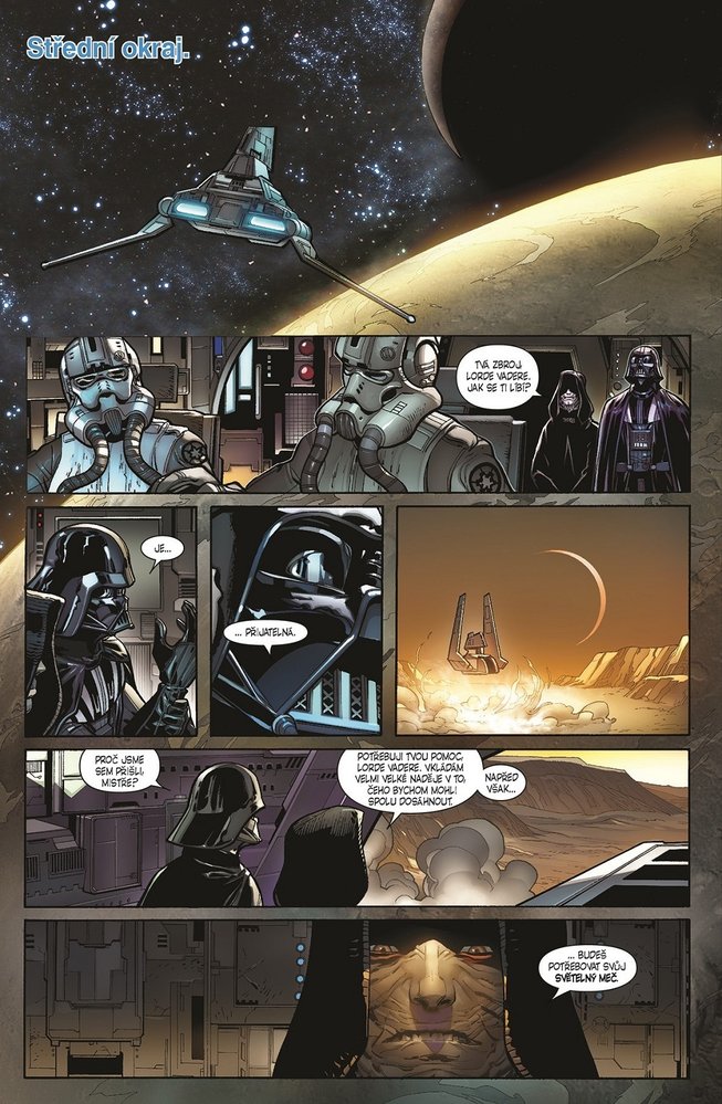 Komiksy Star Wars: Vader a Vyvolený nabízí příležitost srovnat dvě různé tváře nejpopulárnějšího zloducha