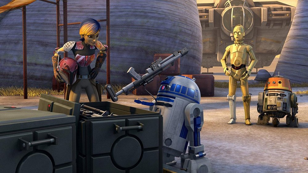 Star Wars versus Star Wars Povstalci: Droidi C-3PO a R2-D2