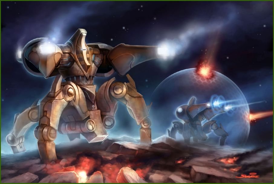 Artwork ze hry StarCraft 2