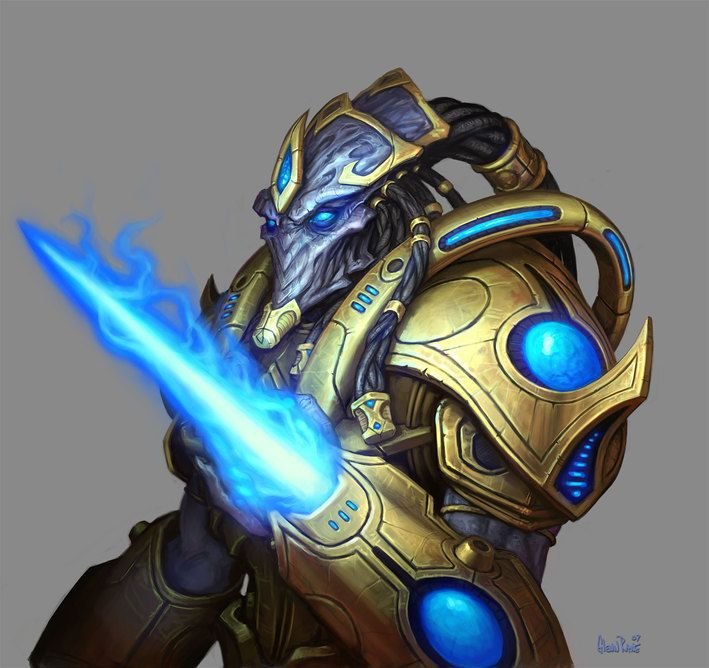 Artwork ze hry StarCraft 2