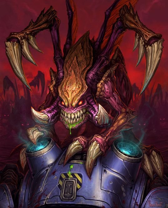 Artwork ze hry StarCraft 2