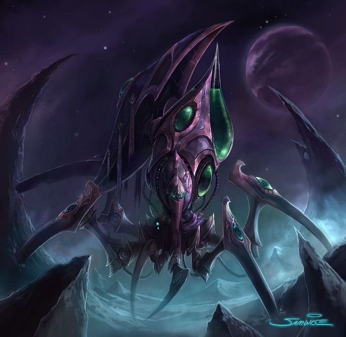 Artwork ze hry StarCraft 2