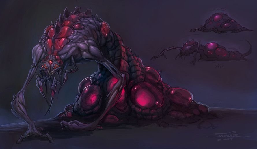 Artwork ze hry StarCraft 2