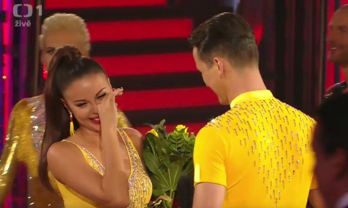 Monika Bagárová neudržela po vyřazení ze Stardance slzy a plakala a plakala