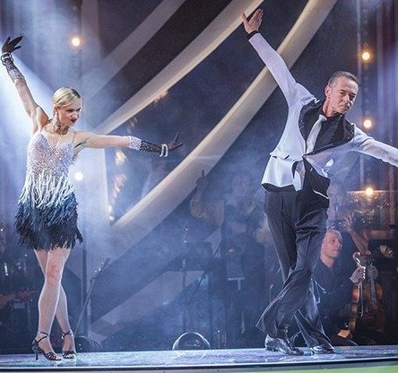 Stardance 2018: Jiří Dvořák a Lenka Nora Návorková během prvního tanečního večera