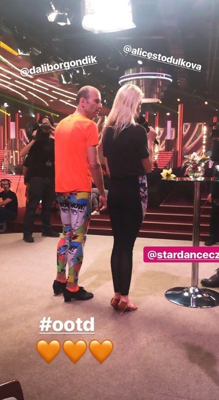 Zákulisí Stardance: Dalibor Gondík a Alice Stodůlková