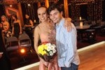 S mladičkým tanečním partnerem Václavem Masarykem (20)