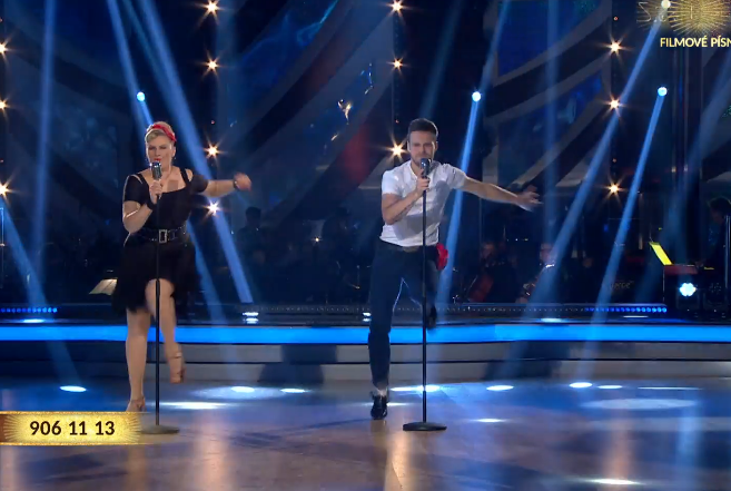 Tereza Černochová a Dominik Vodička v pátém kole StarDance.