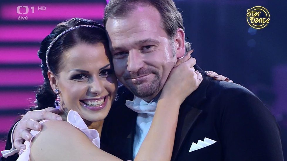 Marek Taclík s taneční partnerkou