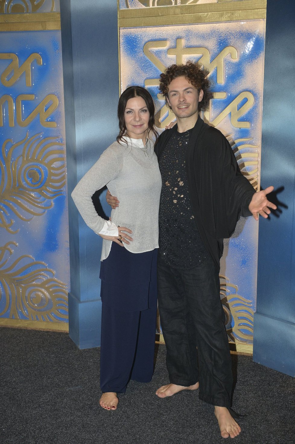 Anna K. s tanečním partnerem Markem Hrstkou