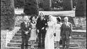 Fotografie ze svatby Kathleen Bremnerové a Peta Maloneyho z roku 1974