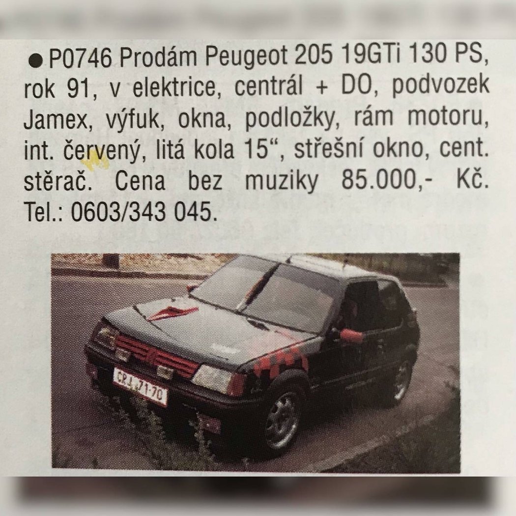 Peugeot 205 19 GTi