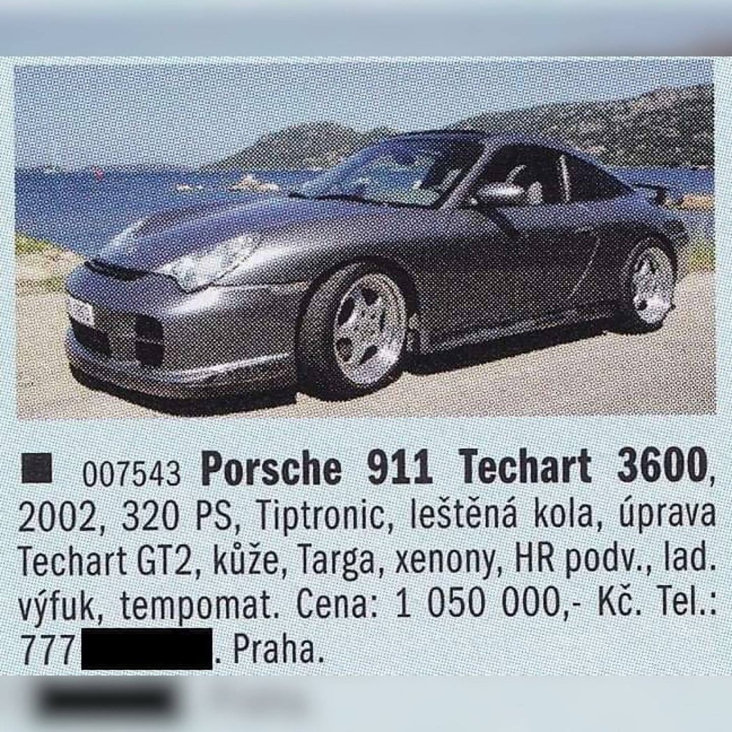 Porsche 911 Techart 3600