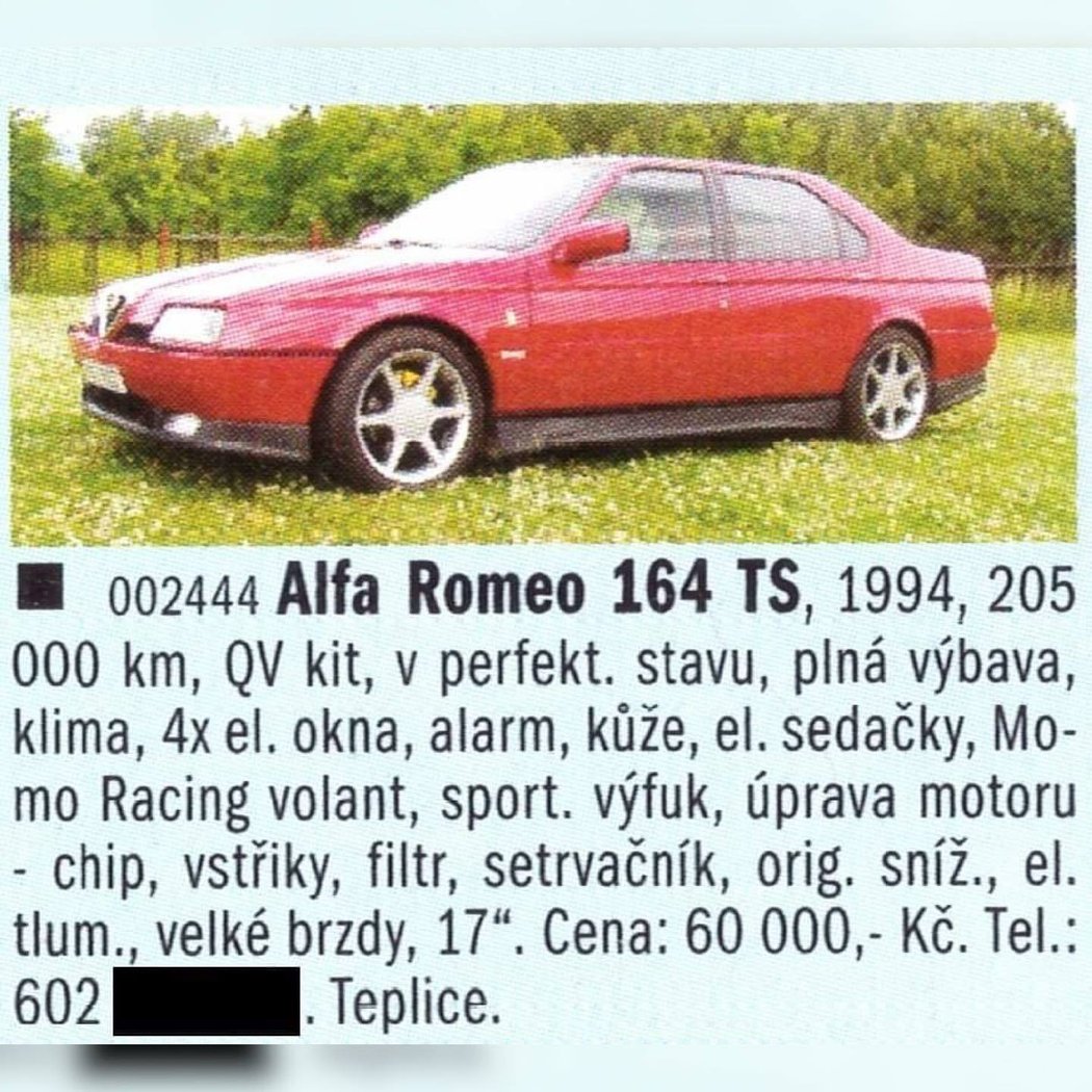 Alfa Romeo 164 TS