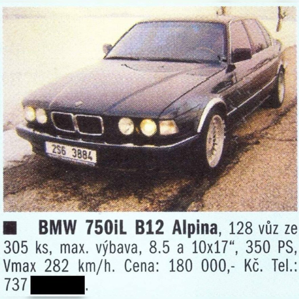 BMW 750iL B12 Alpina