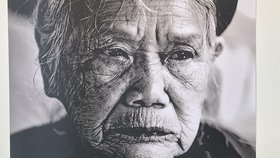 Snímky zde prezentuje i světově známý válečný fotograf a novinář Nick Ut (74).