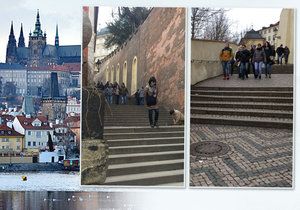 Na Pražský hrad vedou Zámecké schody. Jak se k tomu přišlo?