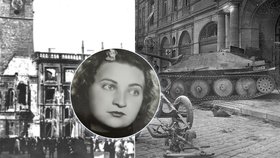 Marie Dubská se přímo podílela na pádu nacistických vojsk. Zachraňovala životy na Staroměstské radnici