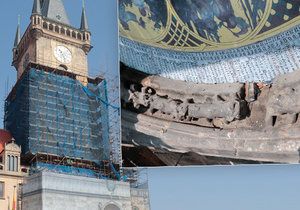 Rekonstrukce Staroměstské radnice je v plném proudu. Bylo při ní objeveno i několik středověkých uměleckých děl či vzkaz budoucím generacím.