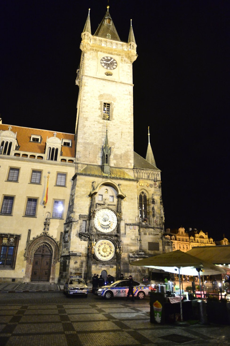 Věž Staroměstské radnice v Praze