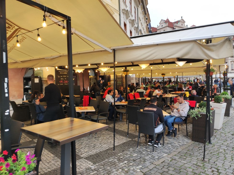 Restaurace na Staroměstském náměstí