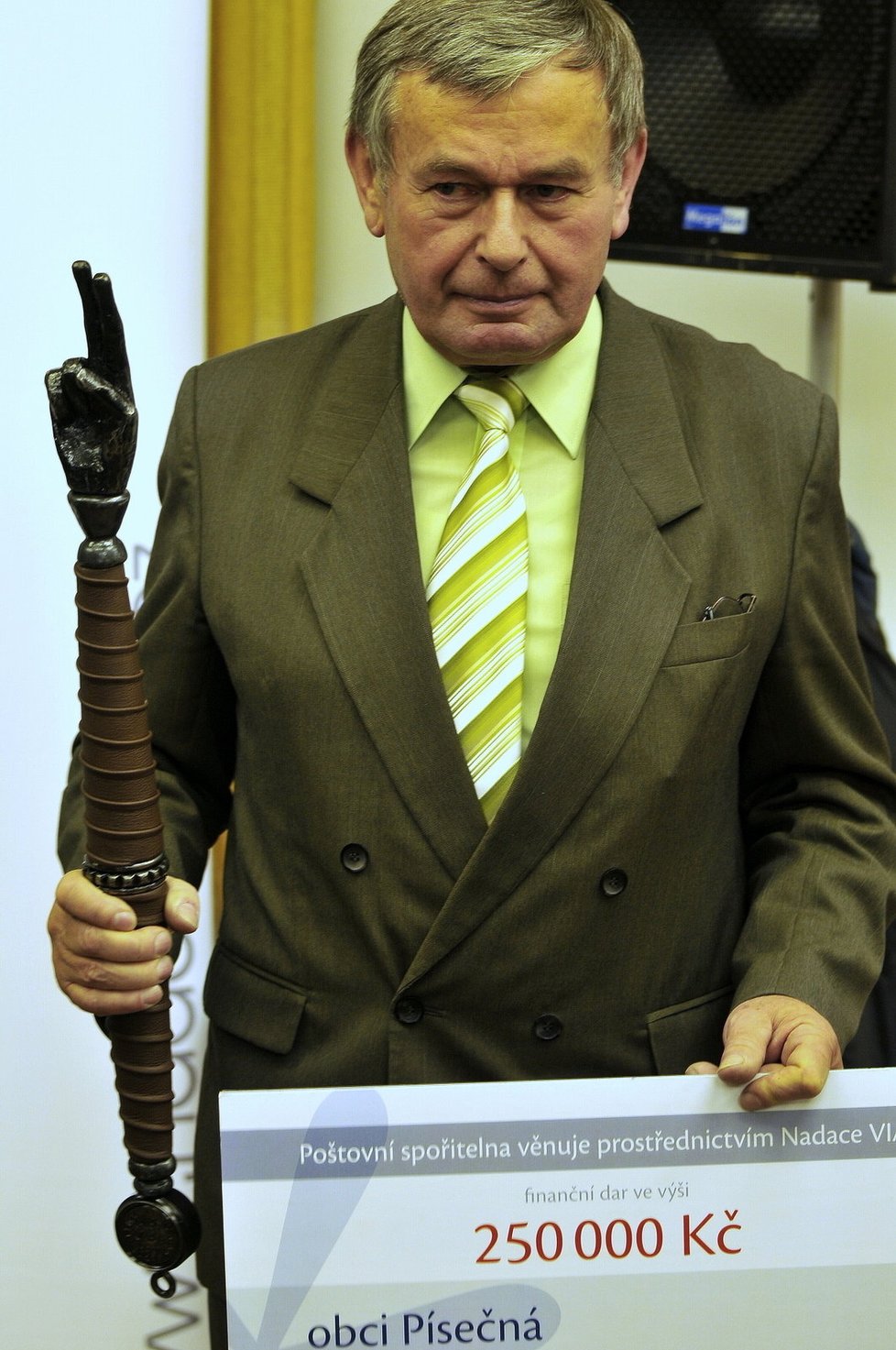 Starosta Josef Zámečník (Písečná u Žambaerka), vítěz ERA Starosta roku 2010
