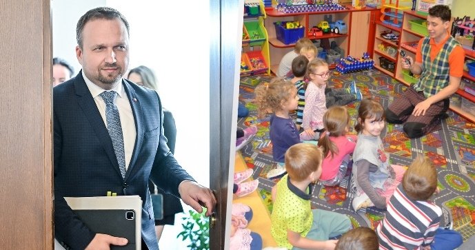 Starostové pro děti předškolního věku budou muset zajistit dostatek míst ve školkách a dětských skupinách, myslí si ministr Jurečka.