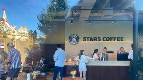 V Moskvě se otevřela první pobočka ruské verze Starbucks... Stars Coffee