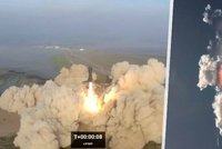 Potíže Muskovy gigantické rakety: Výbuch krátce po startu! Co bude se Starship dál?