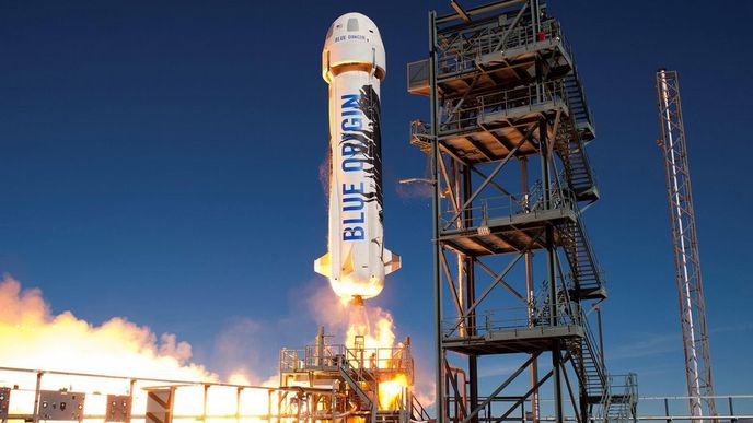 Start rakety Blue Origin