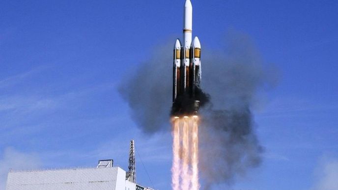 start rakety Delta 4, ilustrační foto