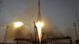 start ruské kosmické lodi Sojuz