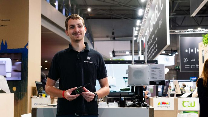 Spoluzakladatel startupu Dronetag Lukáš Brchl Spoluzakladatel startupu Dronetag Lukáš Brchl