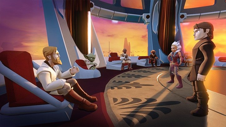 Herní set Twilight of the Republic (Soumrak Republiky) bude k dispozici s rozšířením Disney Infinity 3.0