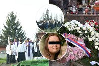 Poslední rozloučení s Nellkou (†14) zavražděnou ve Staškově: Dorazila i učitelka zraněná při útoku