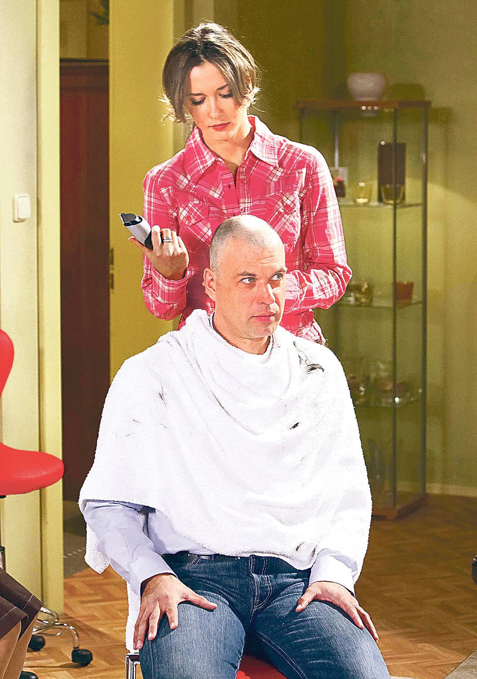 2007: Petr Rychlý si nechal kvůli roli oholit hlavu