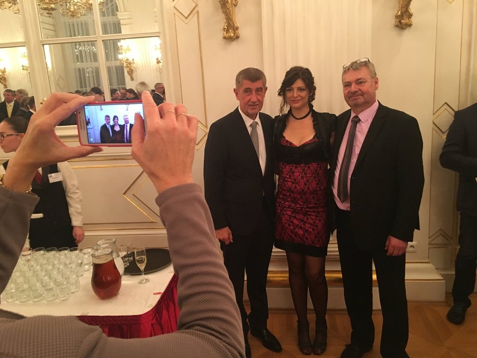 Recepce ve Španělském sále: Dorazil i Andrej Babiš