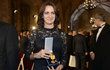 Státní vyznamenání 2017: Martina Sáblíková s medailí Státní vyznamenání 2017: Martina Sáblíková s medailí